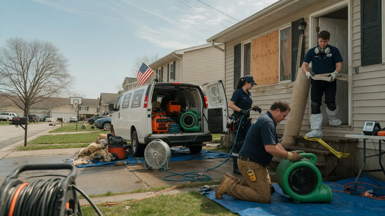Water Damage Restoration in Oakland, IA near me